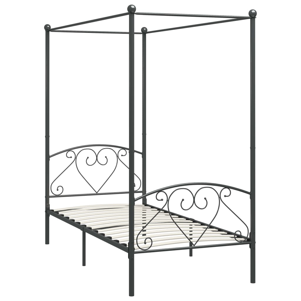 Hemelbedframe metaal 120x200 cm