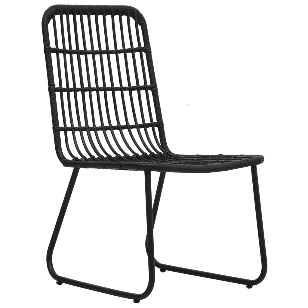 Tuinstoelen 2 st poly rattan