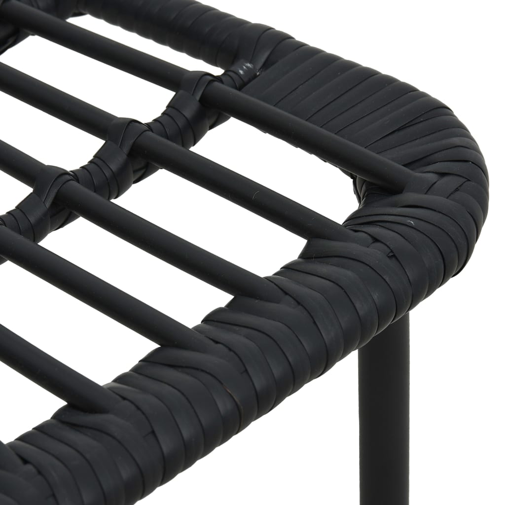 Tuinstoelen 2 st poly rattan