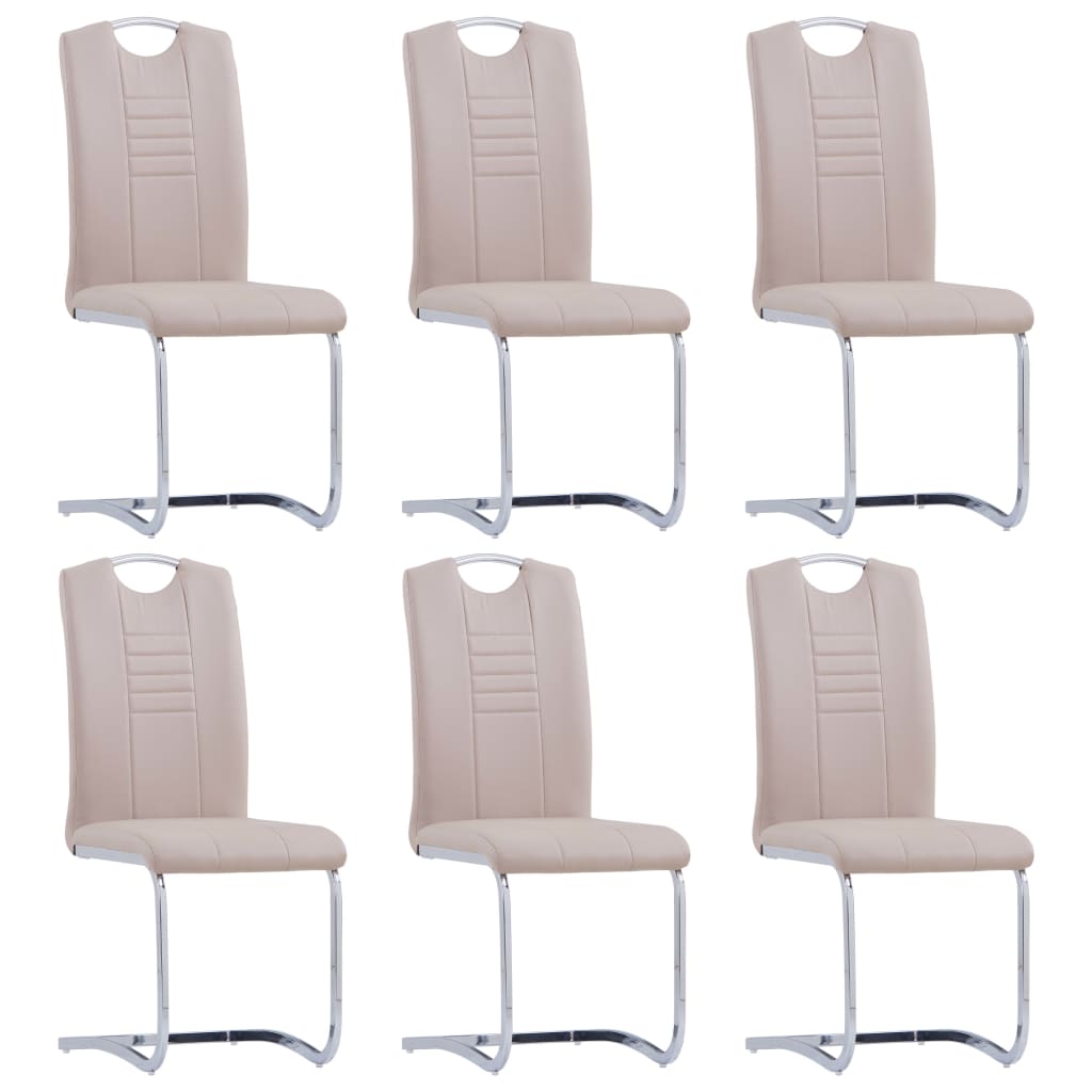 Chaises de salle à manger 2 pcs simili cuir