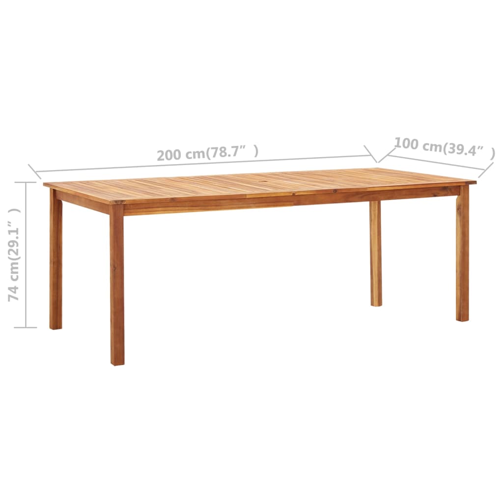 Ensemble de salle à manger 5 pièces poly rotin et bois d'acacia massif gris