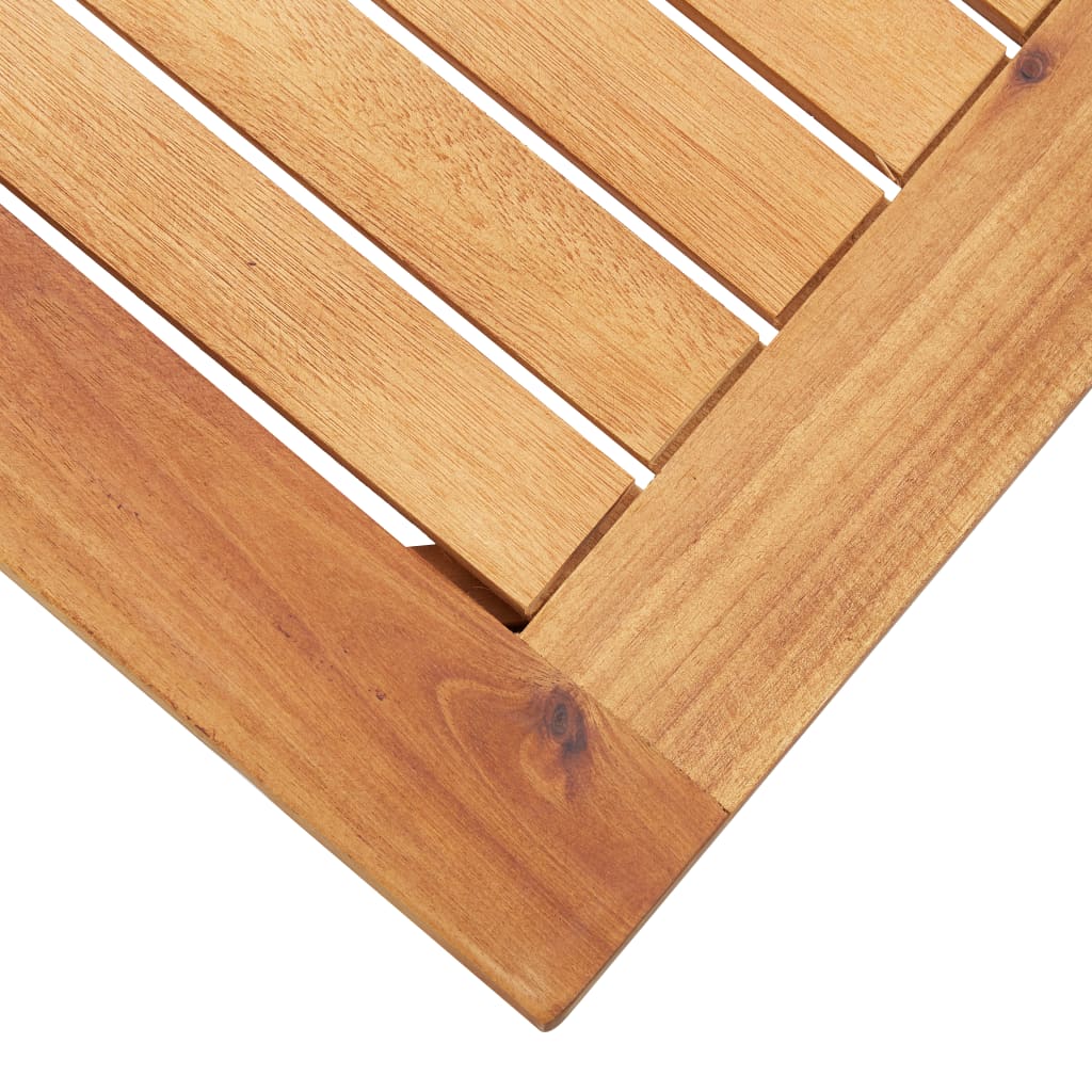 Tuintafel 110x110x45 cm massief acaciahout