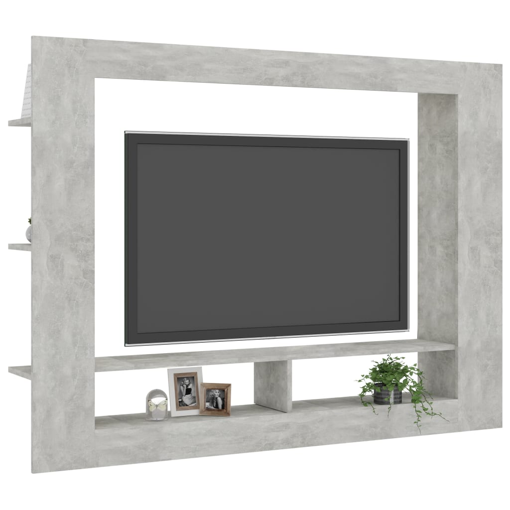 Tv-meubel 152x22x113 cm bewerkt hout eikenkleurig