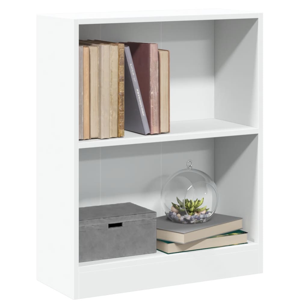 Boekenkast 60x24x76 cm bewerkt hout grijs sonoma eikenkleurig