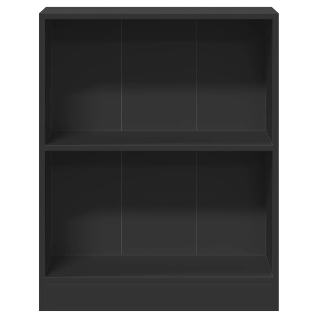 Boekenkast 60x24x76 cm bewerkt hout grijs sonoma eikenkleurig