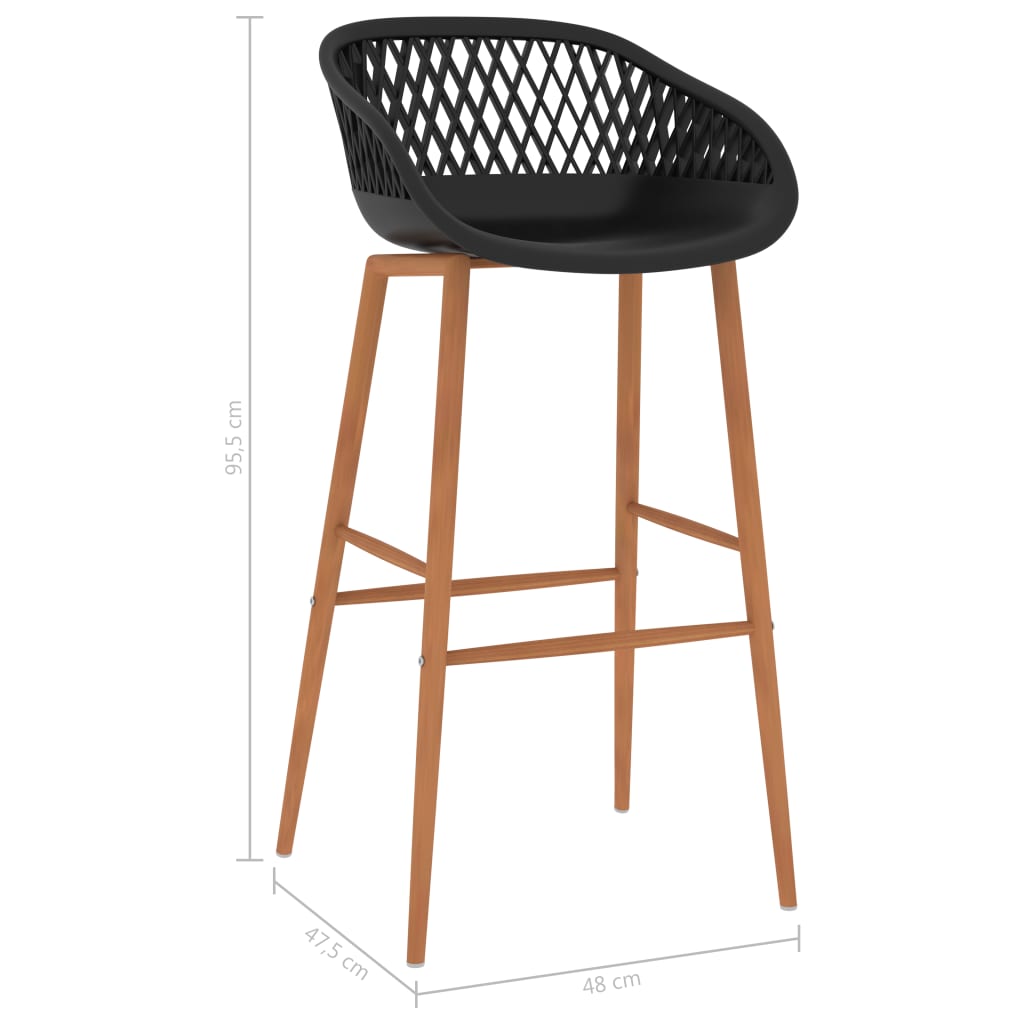 Barstoelen 4 st