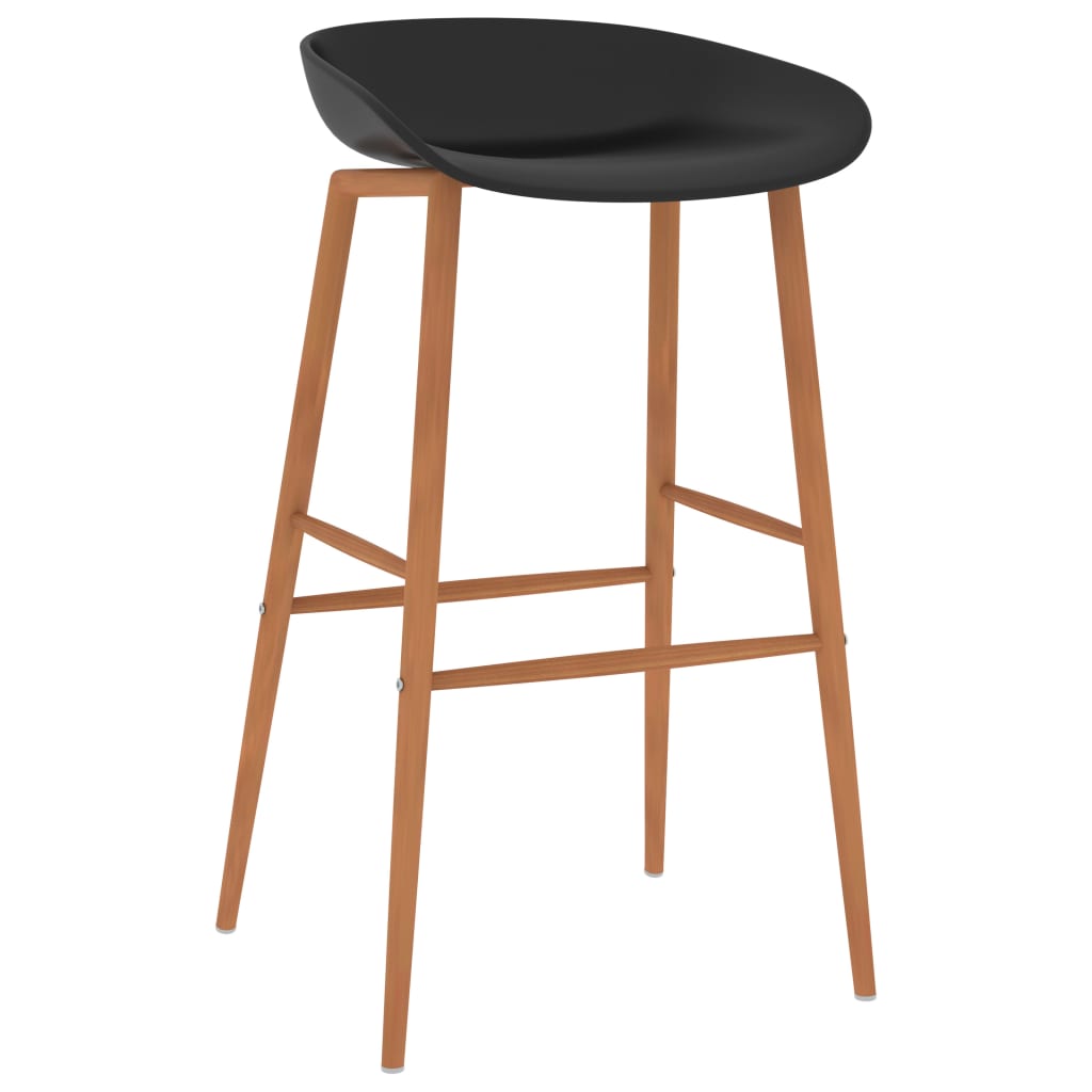 Barstoelen 2 st grijs