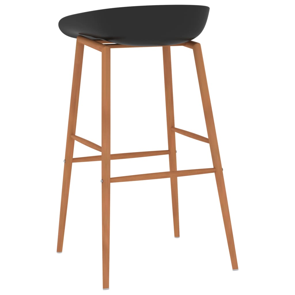 Barstoelen 2 st grijs