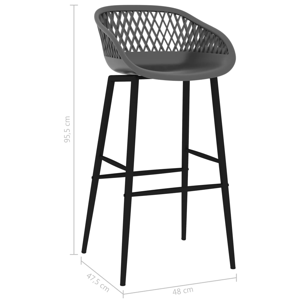 Barstoelen 4 st