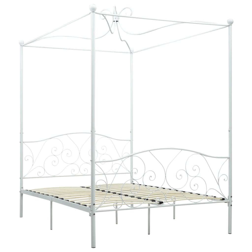 Hemelbedframe metaal 120x200 cm