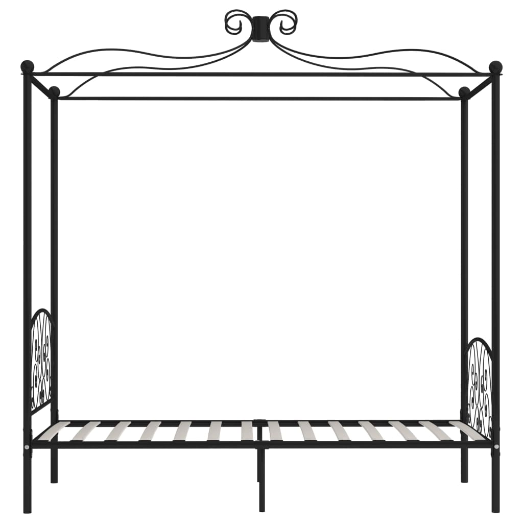 Hemelbedframe metaal 120x200 cm