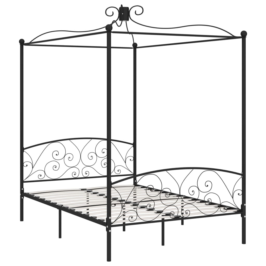 Hemelbedframe metaal 120x200 cm