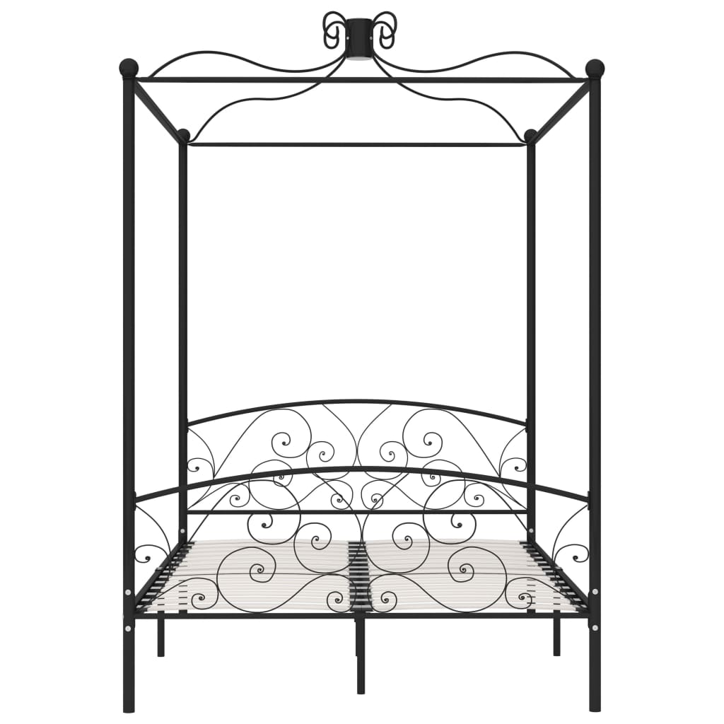 Hemelbedframe metaal 120x200 cm