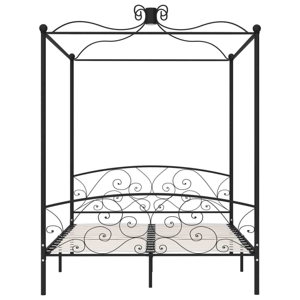 Hemelbedframe metaal 120x200 cm