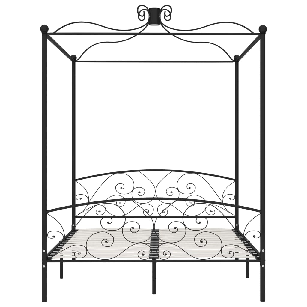 Hemelbedframe metaal 120x200 cm