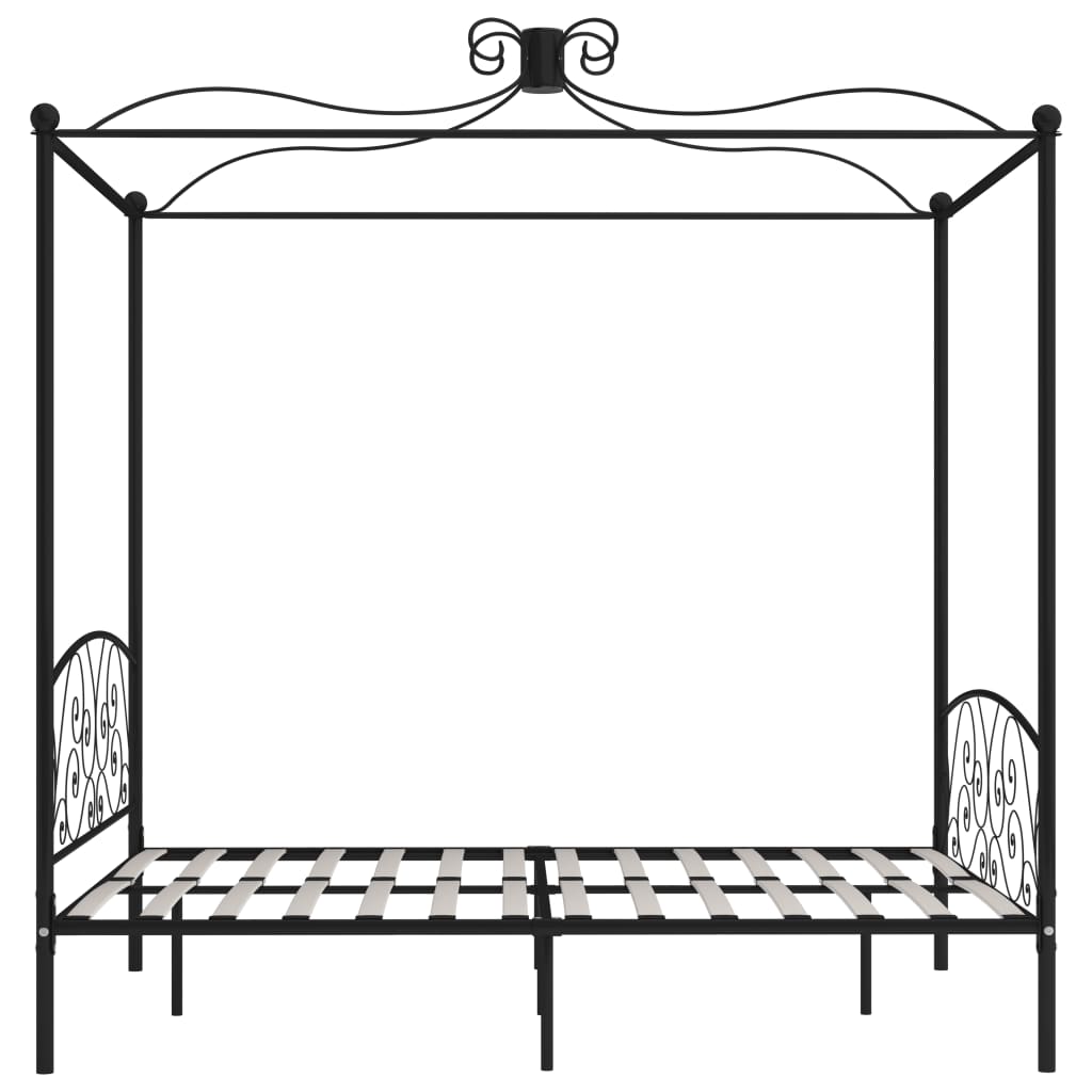 Hemelbedframe metaal 120x200 cm