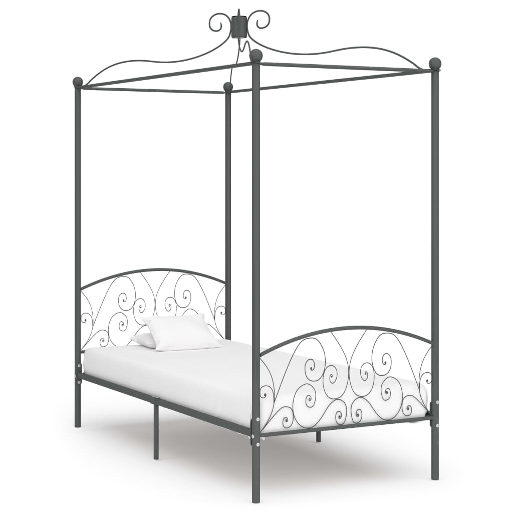 Hemelbedframe metaal 120x200 cm