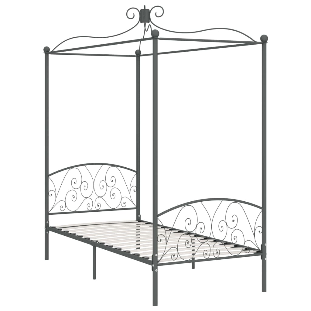 Hemelbedframe metaal 120x200 cm