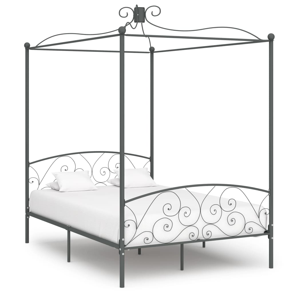 Hemelbedframe metaal 120x200 cm