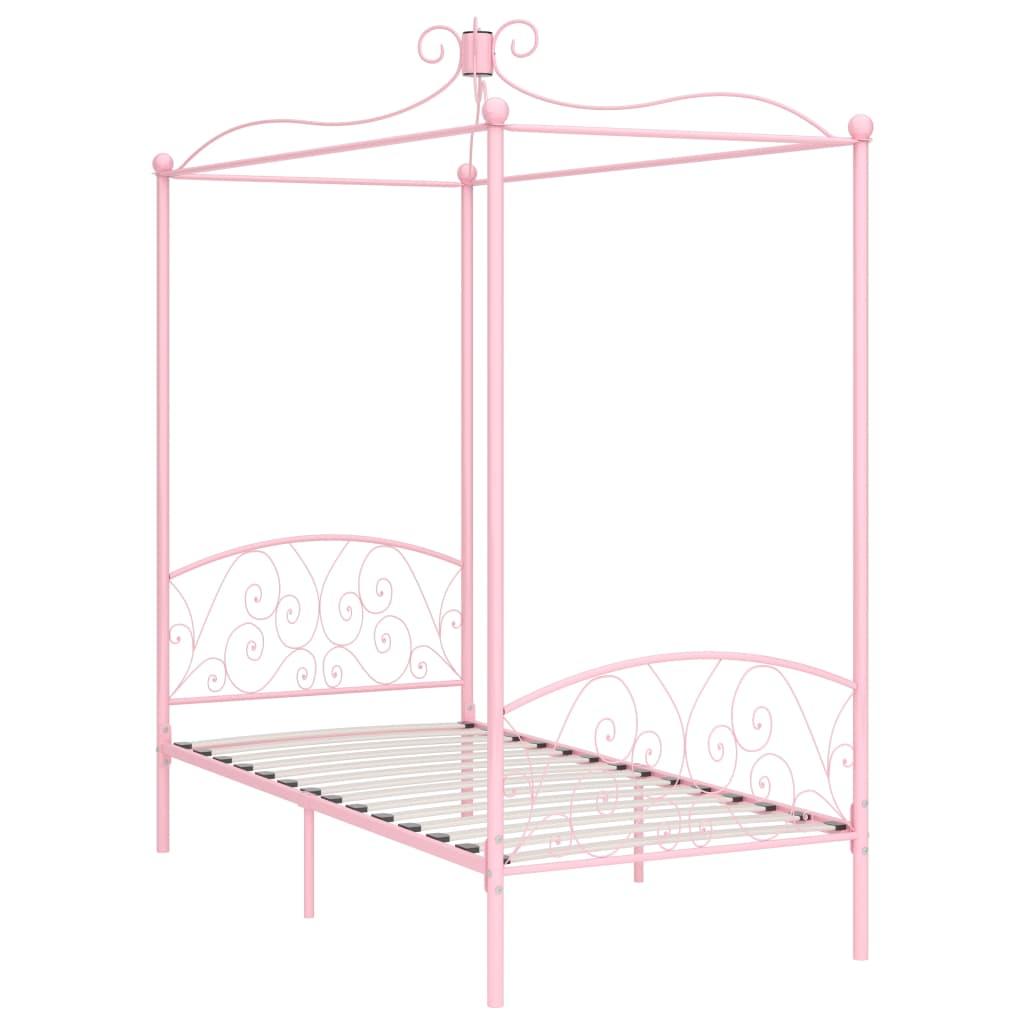 Hemelbedframe metaal 120x200 cm