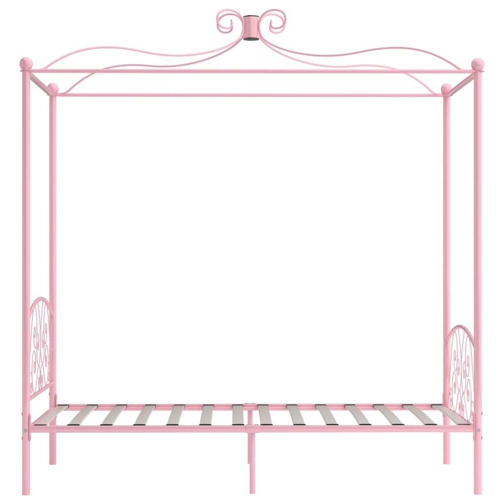 Hemelbedframe metaal 120x200 cm