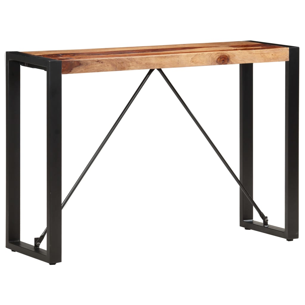 Table console 110x35x76 cm bois massif recyclé