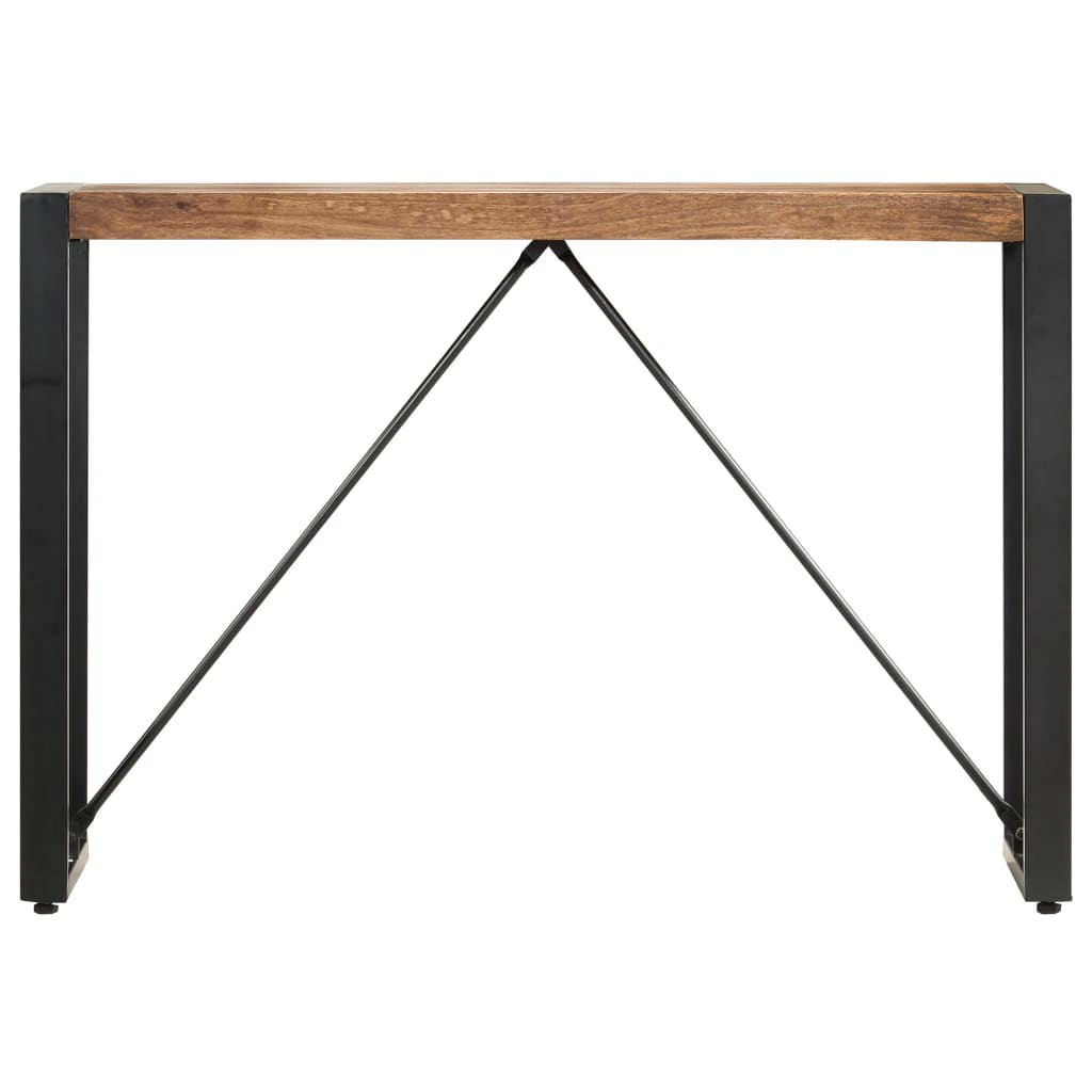 Table console 110x35x76 cm bois massif recyclé