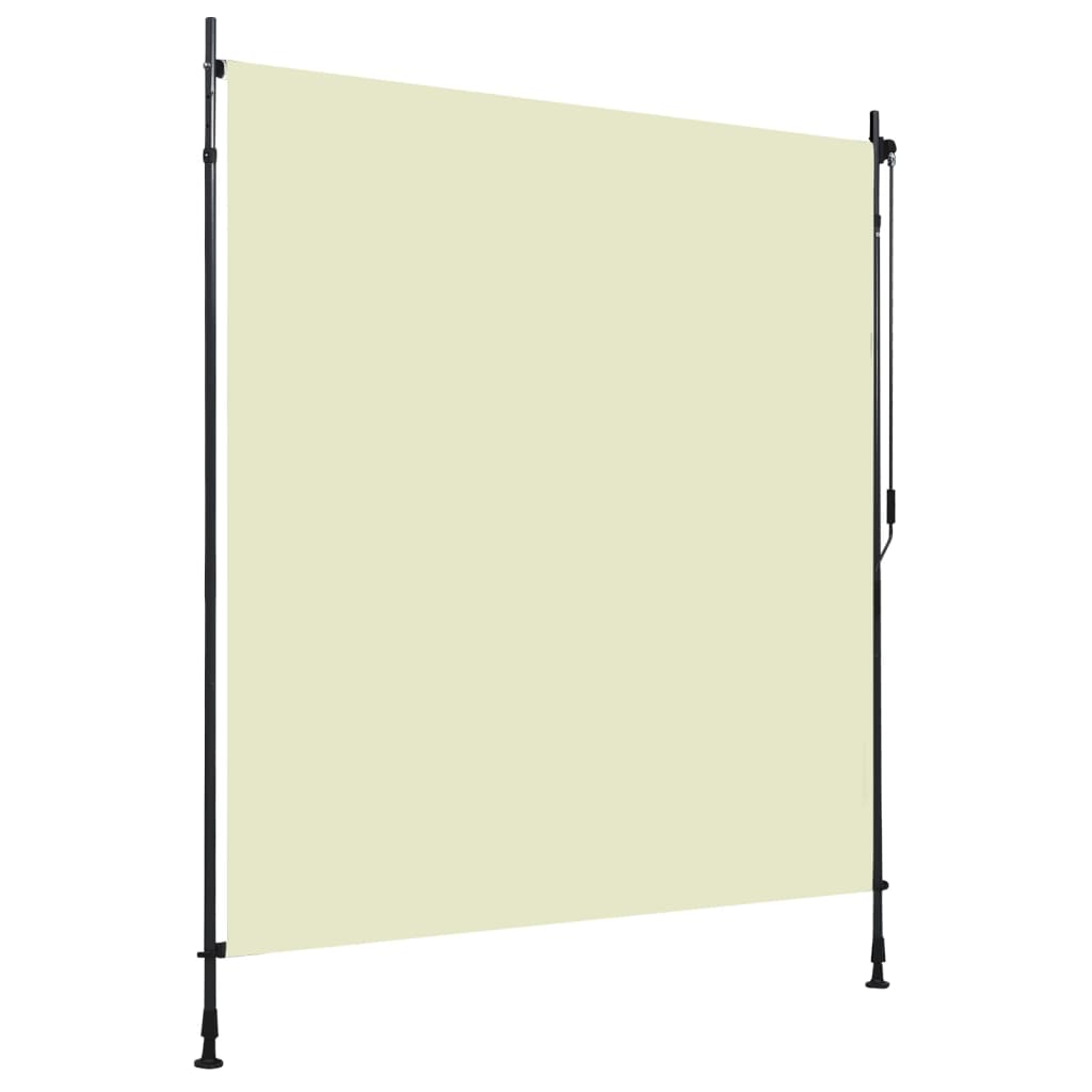 Rolgordijn voor buiten 200x270 cm crème