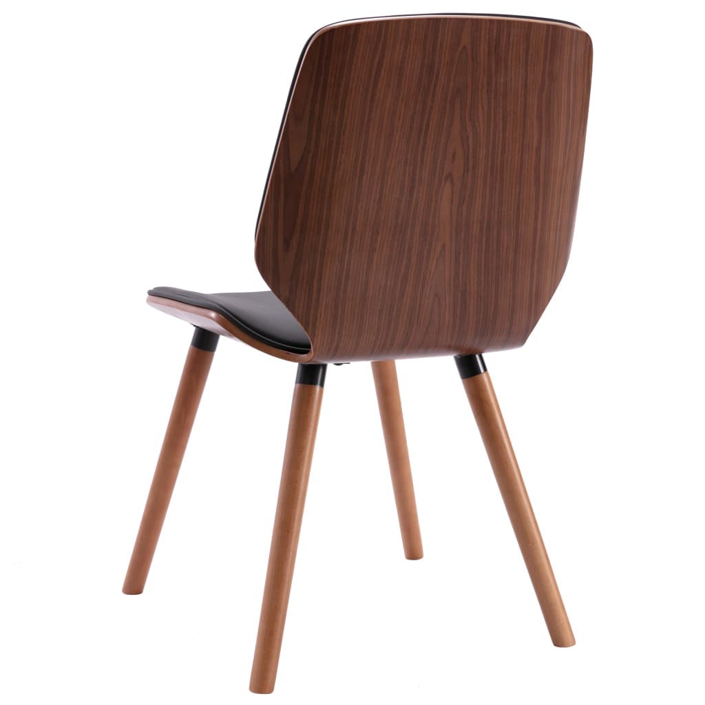 Eetkamerstoelen 2 st kunstleer