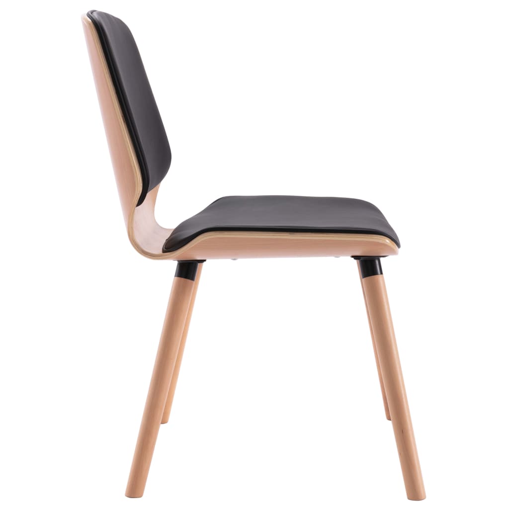 Chaises de salle à manger 6 pcs en tissu