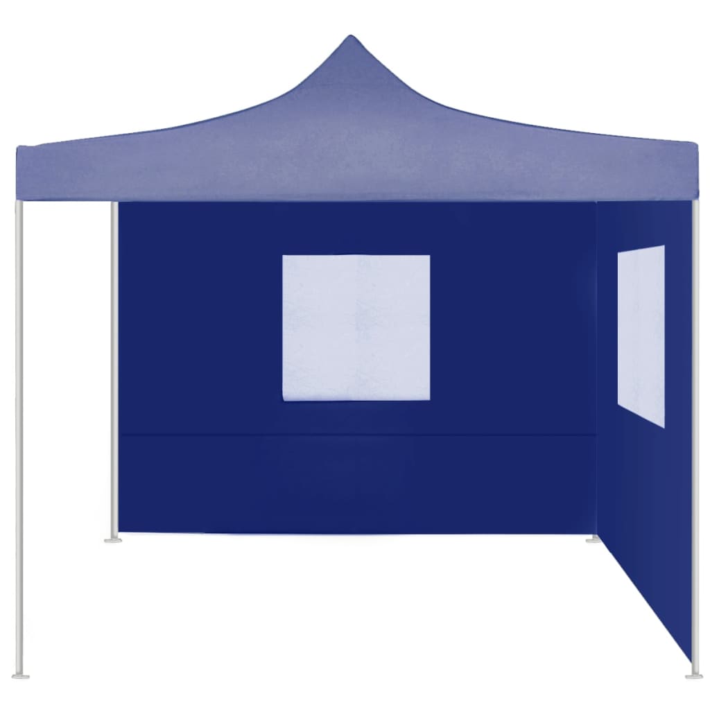 Partytent met 2 zijwanden inklapbaar 2x2 m staal