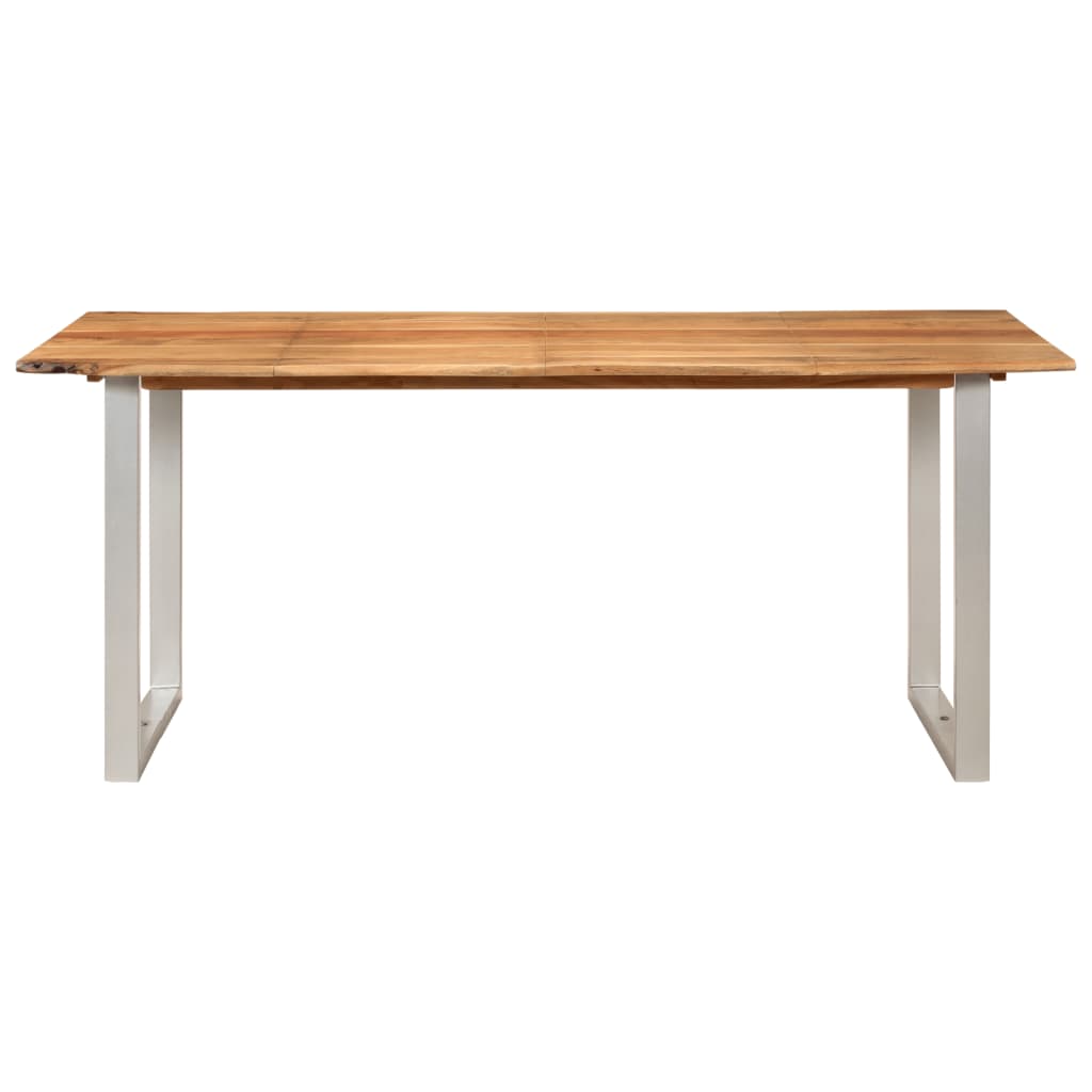 Eettafel 110x50x76 cm massief acaciahout