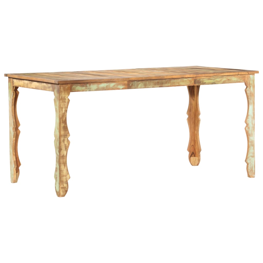 Table à manger 110x52x76 cm bois massif recyclé