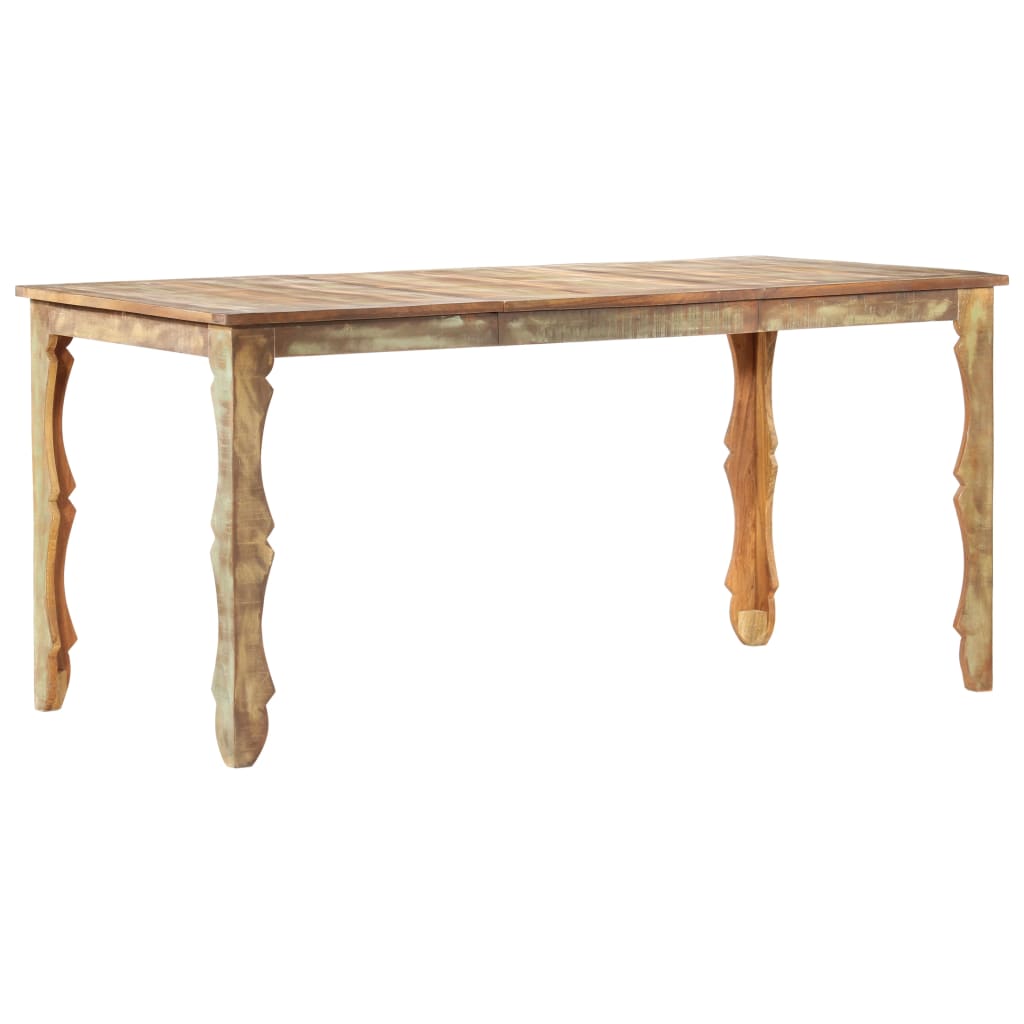 Table à manger 180x90x76 cm bois massif recyclé