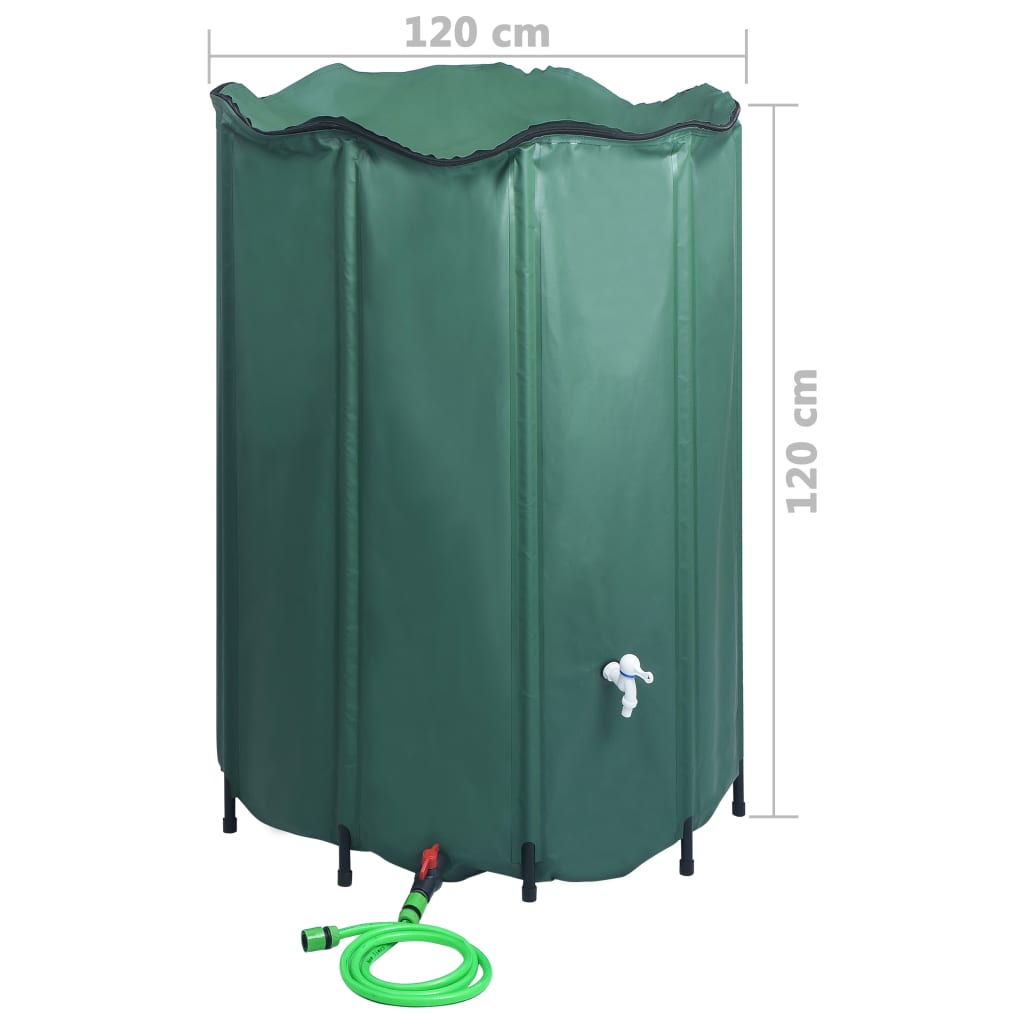 Inklapbare Watertank 250L (Groen)