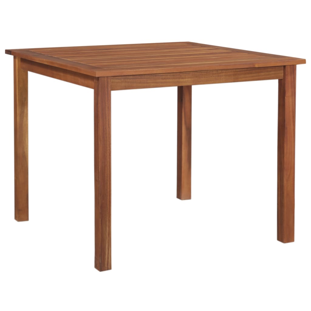 Table de jardin 150x90x74 cm en bois d'acacia massif