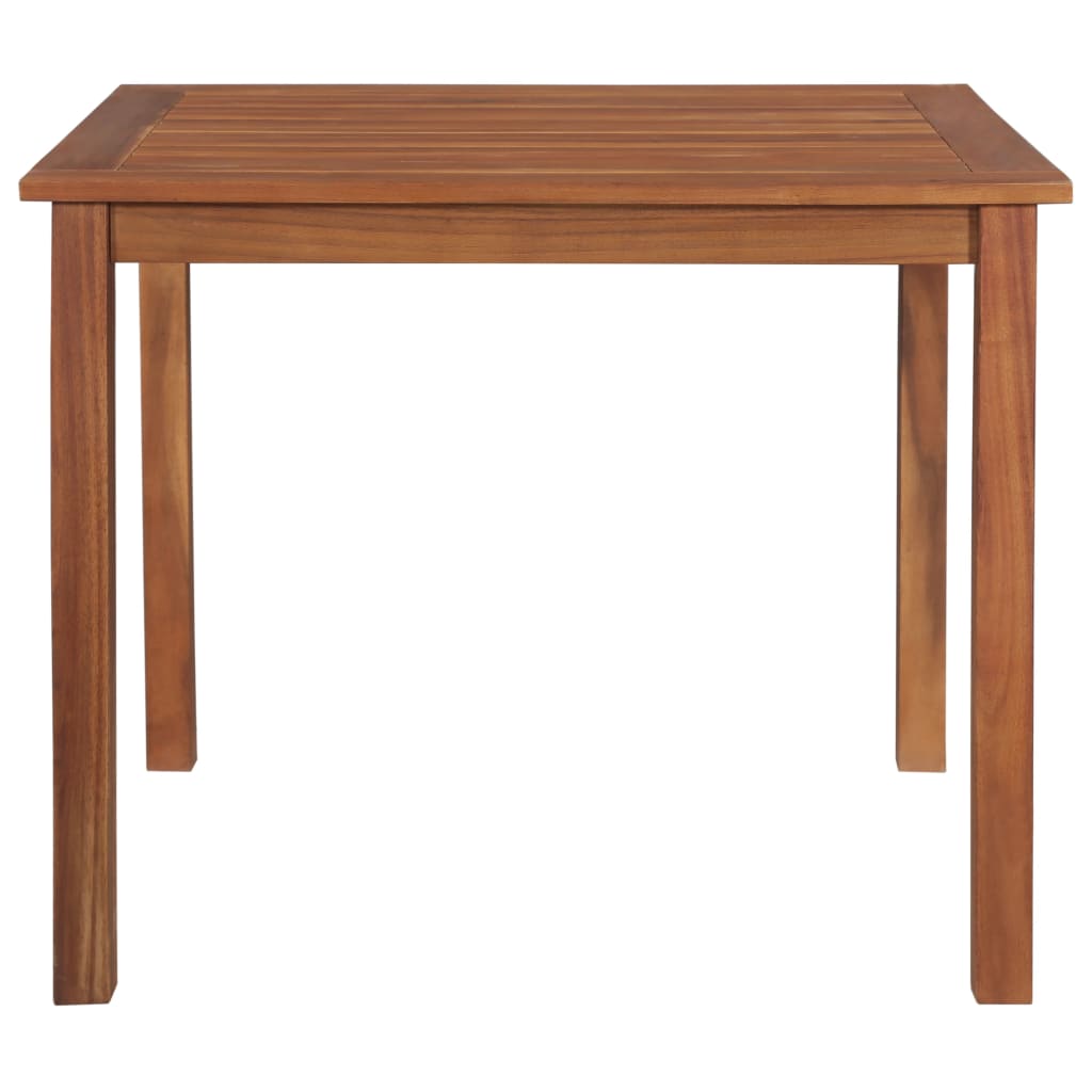 Table de jardin 150x90x74 cm en bois d'acacia massif