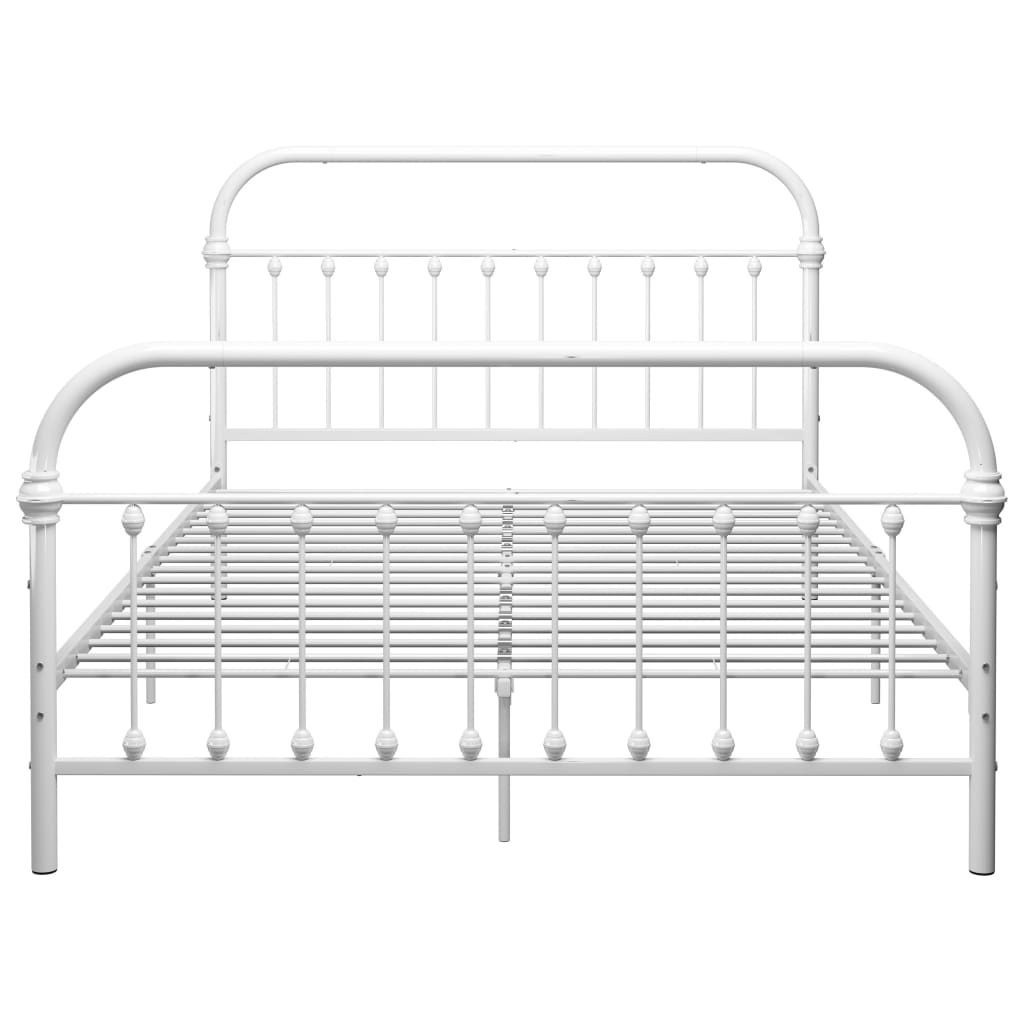 Bedframe metaal zwart 120x200 cm