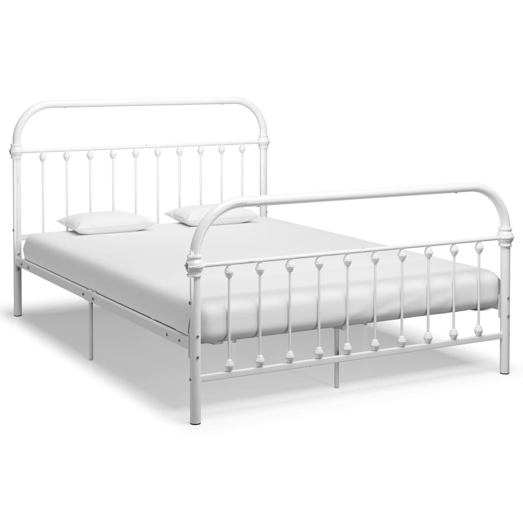 Bedframe metaal zwart 120x200 cm