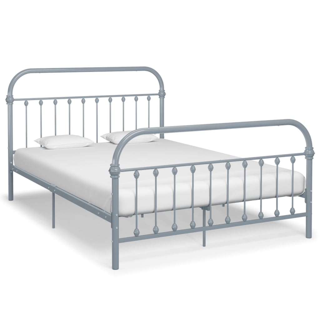 Bedframe metaal zwart 120x200 cm