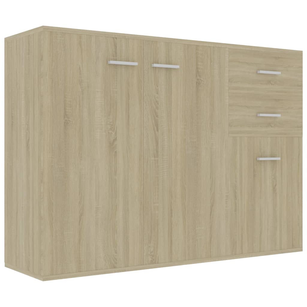 Buffet 105x30x75 cm en bois travaillé