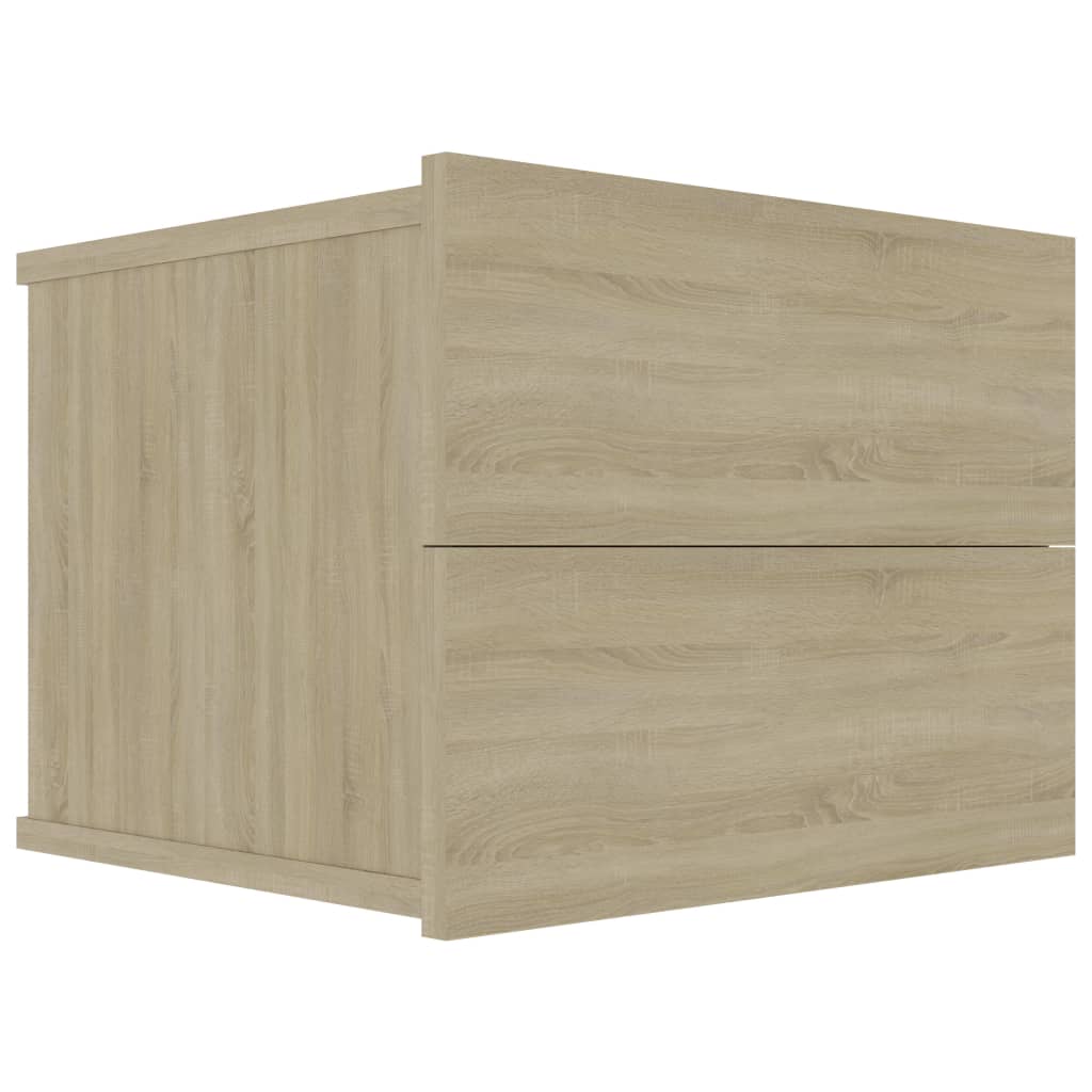 Nachtkastjes 2 st 40x30x30 cm bewerkt hout