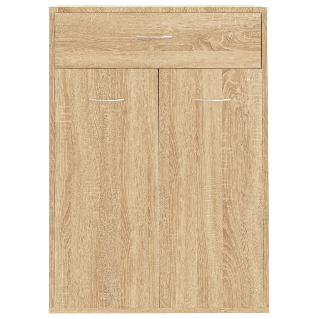 Schoenenkast 60x35x84 cm bewerkt hout