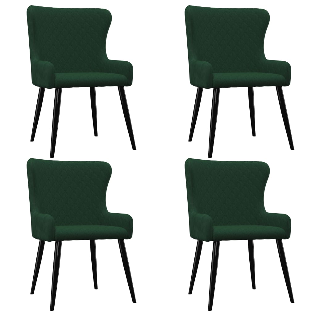 Eetkamerstoelen 2 st fluweel grijs