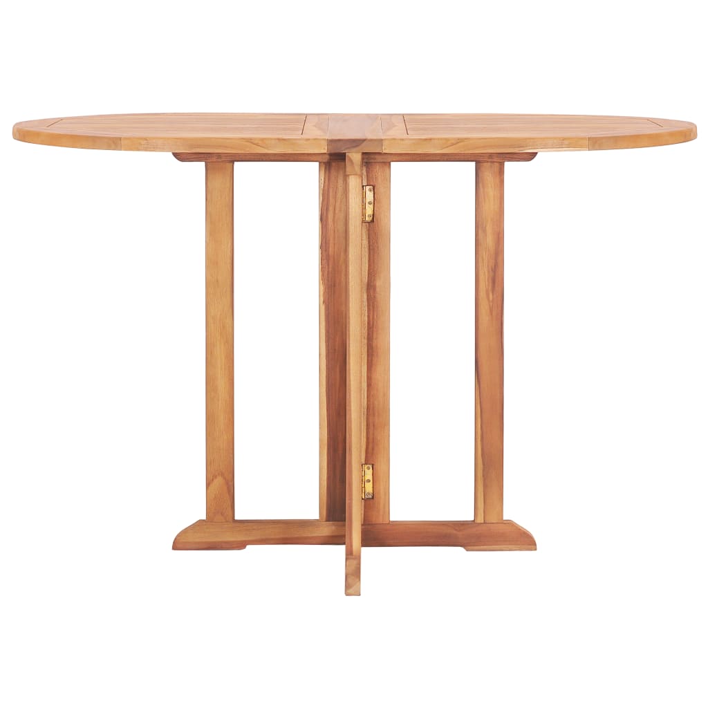 Table de jardin pliante 120x70x75 cm teck massif