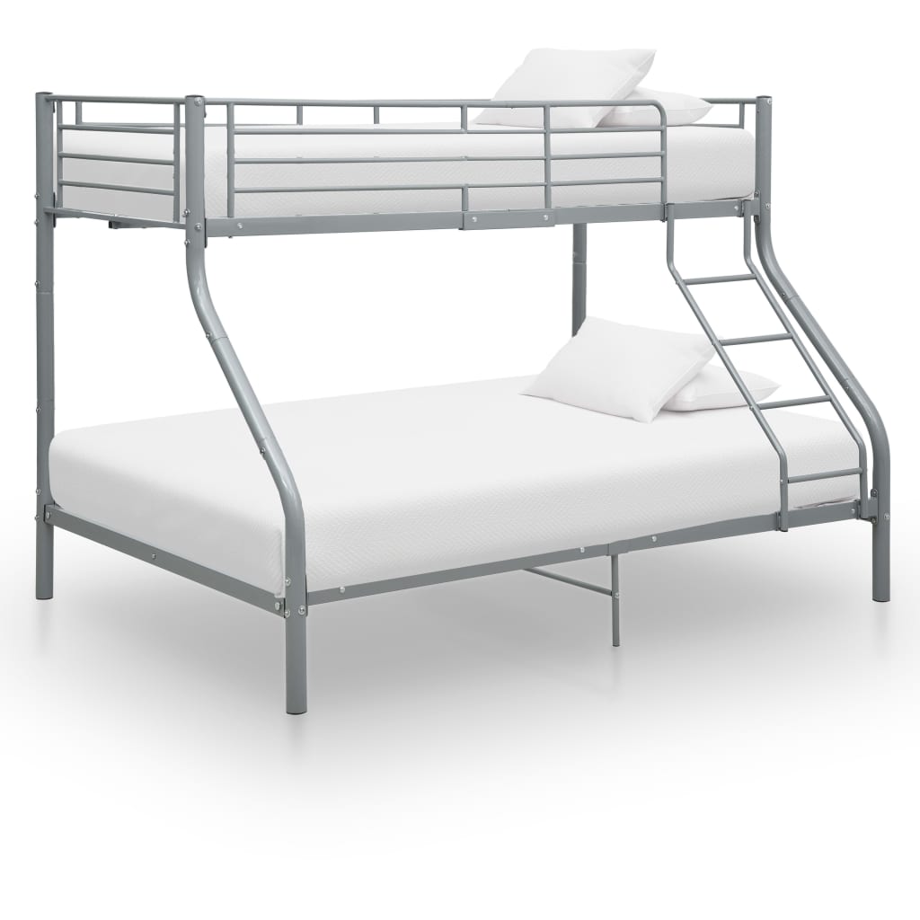 Stapelbedframe metaal 140x200 cm/90x200 cm