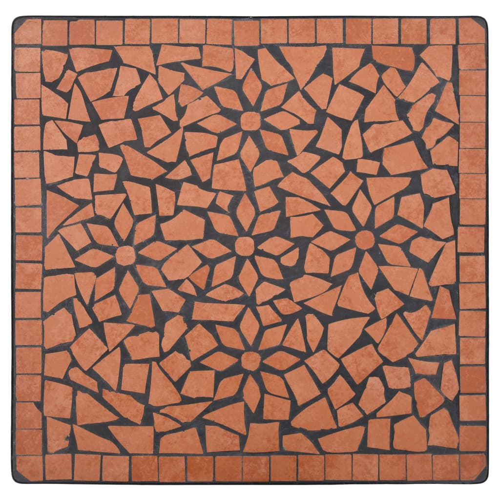 Ensemble de carreaux de céramique mosaïque Bistro 3 pièces