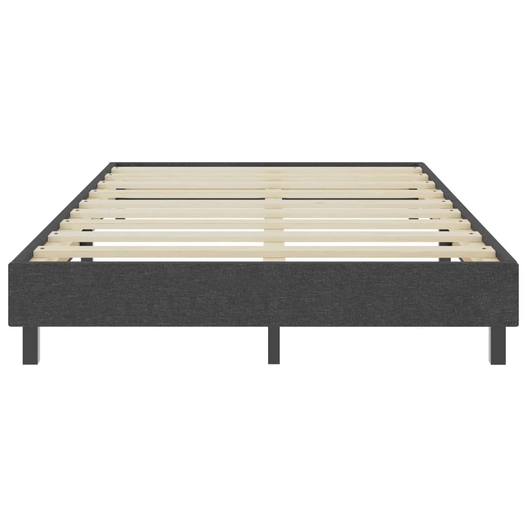 Boxspringframe stof grijs 90x200 cm