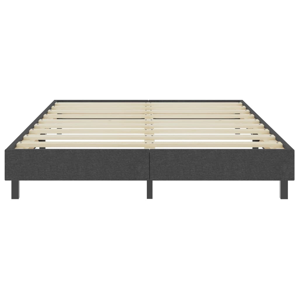 Boxspringframe stof grijs 100x200 cm