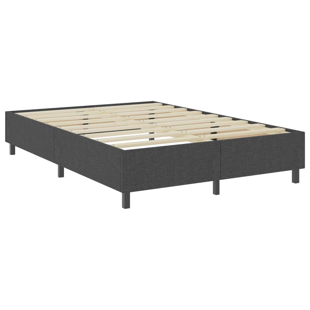 Boxspringframe stof grijs 100x200 cm